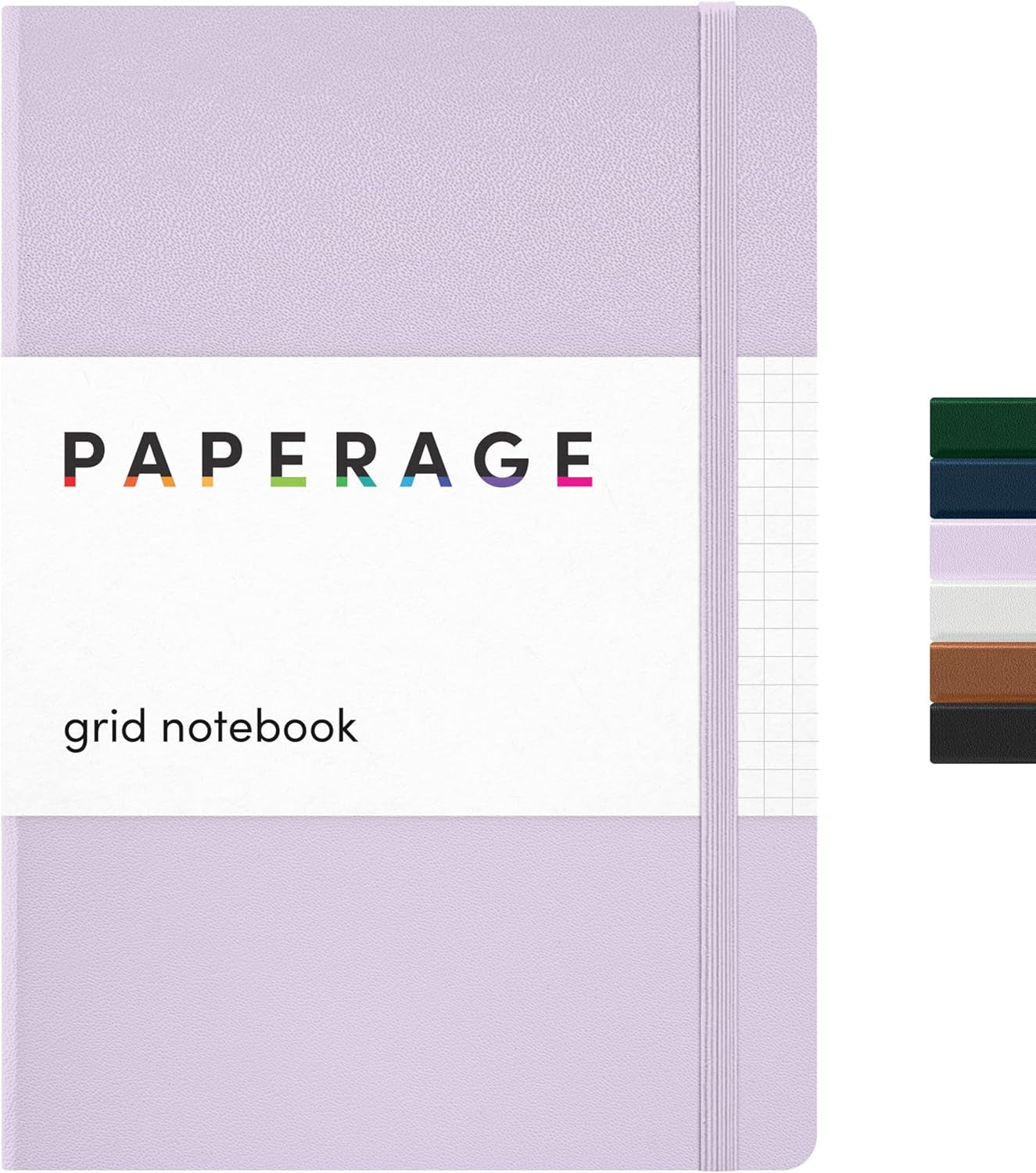 PAPERAGE Red Dotted Journal Notebook - 160 Pages of Premium 100 GSM Thick Paper, Perfect for Work, School & Bullet Journaling - Medium 5.6" x 8" Hardcover
